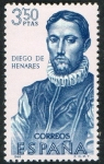 Stamps Spain -  1892- Forjadores de América. Diego de Henares .