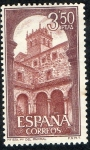 Stamps Spain -  1895-  Monasterio de Santa María del Parral. Claustro.