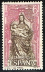 Sellos de Europa - Espa�a -  1896-  Monasterio de Santa María del Parral. La Virguen y el Niño.