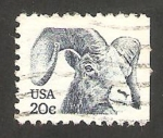 Sellos de America - Estados Unidos -  1373 - Fauna salvaje, un mufon