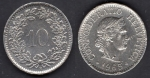 monedas del Mundo : Europa : Suiza :  