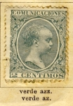 Sellos de Europa - Espa�a -  Alfonso XIII Ed 1889