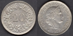 monedas del Mundo : Europa : Suiza :  