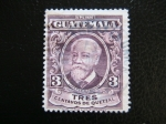 Stamps America - Guatemala -  Lorenzo Montufar