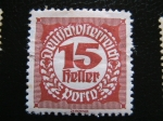Stamps Austria -  Deuch