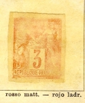 Stamps France -  Republica Ed 1882