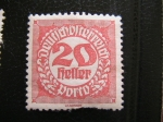 Stamps Austria -  Deutch