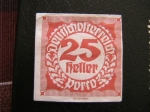 Stamps Austria -  Deutch