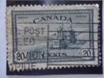 Sellos de America - Canad� -  COCECHADORA-Postage Canadá