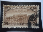 Stamps Mexico -  Quetzalcóatl (Serpiente Emplumada)- Teotihuacán