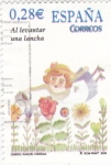 Stamps Spain -  AL LEVANTAR UNA LANCHA    (P)