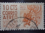 Stamps : America : Mexico :  OAXACA- Danza de la Pluma.