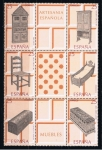 Sellos de Europa - Espaa -  Edifil  3127-32  Artesanía Española (Muebles ).  