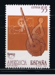 Stamps Spain -  Edifil  3141  América-UOAEP. Viajes del Descubrimiento.  