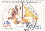 Stamps Spain -  Exposición Nacional de Filatelia Juvenil         (P)