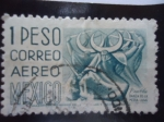Stamps Mexico -  Puebla- Danza de la Media Luna