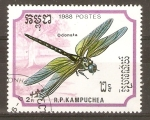 Stamps : Asia : Cambodia :  ODONATA