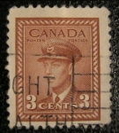 Stamps : America : Canada :  Rey Jorge VI 