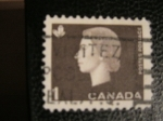 Stamps : America : Canada :  Reina Isabel II