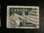 Stamps Canada -  Industria del papel
