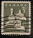 Stamps Canada -  christmas noel