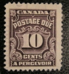 Stamps Canada -  Sello de tasas