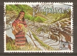 Stamps : Asia : Philippines :  TERRAZAS  DE  ARROZ