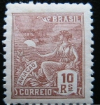 Stamps : America : Brazil :  Aereo