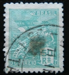 Sellos de America - Brasil -  Aereo