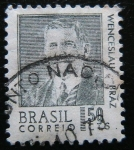 Stamps Brazil -  Wenseslao Braz