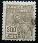 Stamps Brazil -  Mercurio