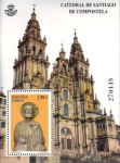 Stamps Spain -  CATEDRAL DE SANTIAGO DE COMPOSTELA