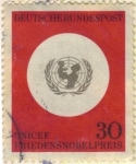 Stamps Germany -  Premio novel de la paz