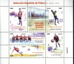 Stamps Spain -  SELECCION ESPAÑOLA DE 1900 A 1970
