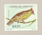 Stamps Paraguay -  Ave Oxyrunchus cristatus