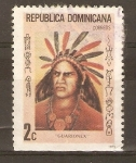 Stamps Dominican Republic -  JEFE  GUARIONEX