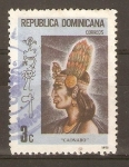 Stamps : America : Dominican_Republic :  JEFE  CAONABO