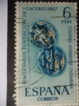 Stamps Spain -  Bimilenario Fundación de Cáceres
