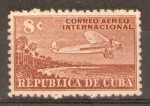 Stamps : America : Cuba :  AEROPLANO  Y  PLAYAS