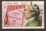 Stamps : America : Cuba :  FRANCOIS  PHILIDOR  Y  MANUAL  DE  AJEDREZ