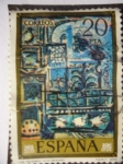 Stamps Spain -  Ed:2487 Los Picones de P.R. Picasso