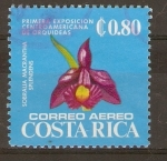 Stamps Costa Rica -  SOBRALIA  MACRANTHA  SPLENDENS