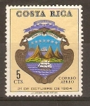 Stamps Costa Rica -  ESCUDO  DE  COSTA  RICA