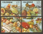 Sellos de America - Colombia -  FRUTAS