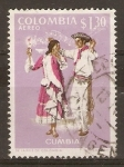 Stamps Colombia -  BAILE  DE  LA  CUMBIA