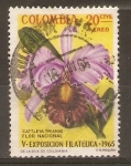 Stamps Colombia -  CATTLEYA  TRIANAE.  FLOR  NACIONAL