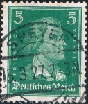 Stamps Germany -  PERSONAJES 1926-27. FRIEDRICH VON SHILLER. Y&T Nº 380