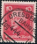 Stamps : Europe : Germany :  PERSONAJES 1926-27. FEDERICO EL GRANDE. Y&T Nº 382