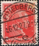 Stamps : Europe : Germany :  PERSONAJES 1926-27. ENMANUEL KANT. Y&T Nº 383