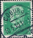 Stamps : Europe : Germany :  PRESIDENTES 1928-32. Y&T Nº 402